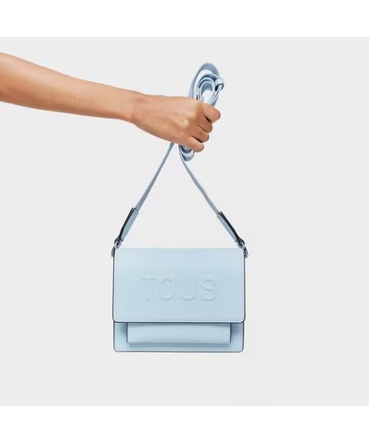 TOUS/Μικρή τσάντα χιαστί Audree TOUS La Rue New σε ανοιχτό μπλε χρώμα/2002020633