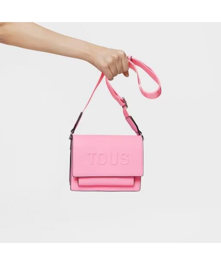 TOUS/Μικρή τσάντα χιαστί Audree TOUS La Rue New σε ροζ χρώμα/2002020613